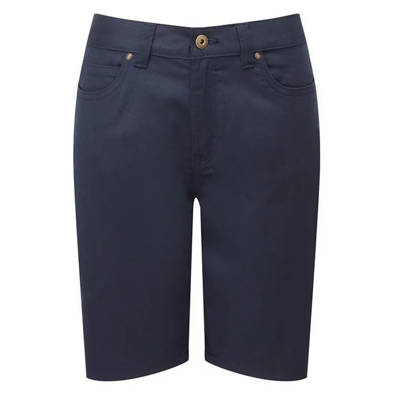 Premier Women's Chino Shorts in Navy Size: 24 Navy 24
