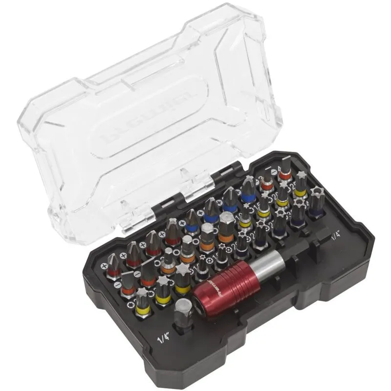 Sealey AK2110 Premier Colour-Coded Power Tool Bit Set 32pc