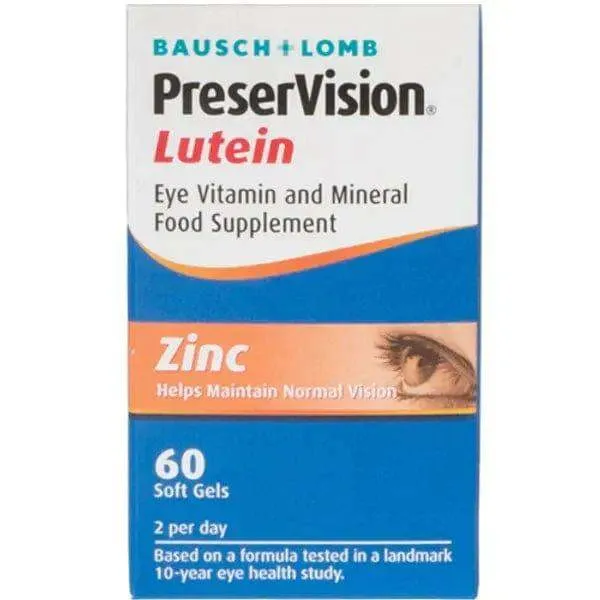 PreserVision Lutein Soft Gel Capsules Pack of 60