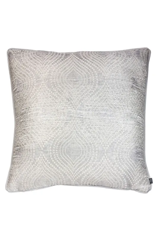 Prestigious Textiles Radiance Geometric Cushion - Silver - One Size