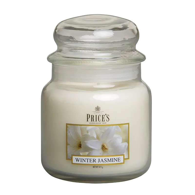 Price's Candles Medium Jar Candle - Winter Jasmine