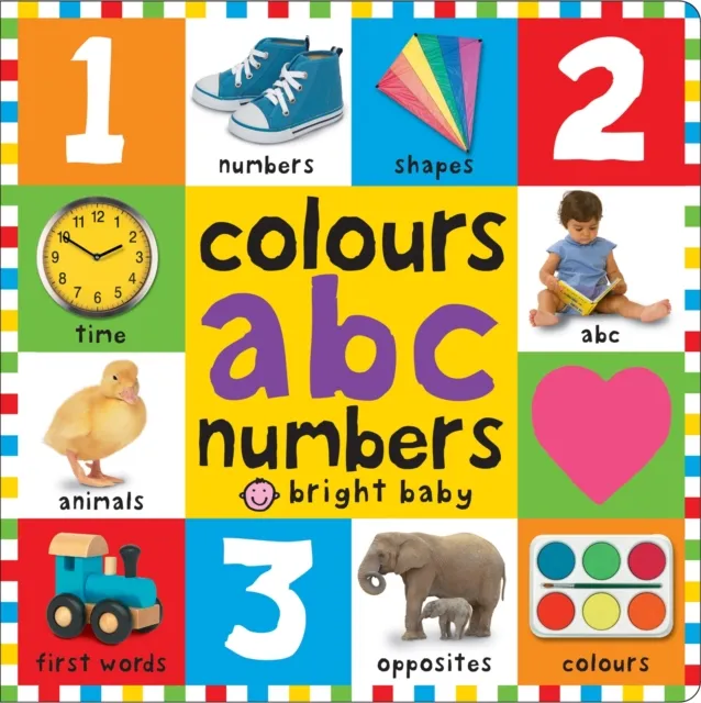 Priddy Books Colours Abc Numbers