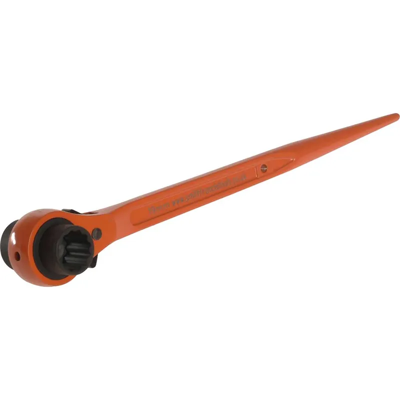 Tbc - Priory PRI603TAG 603 Reversible Ratchet Spanner Podger 19 x 21mm Hi-Vis PRI603