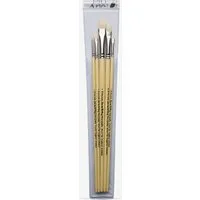 Pro Arte : B Hog : Hog Bristle : Set of 5