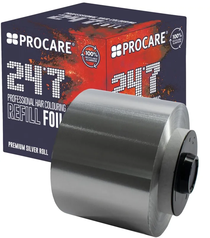 Procare 24*7 Foil Refill in Silver, 100mm x 450m