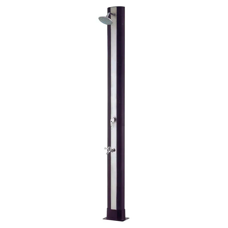 Productos Qp 35l Solar With Footbath Solar Shower Grey One Size unisex