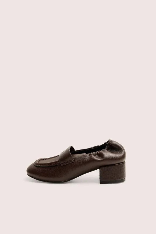 Public Desire Women's Kelsy Brown Loafers Size: 5 Brown 5