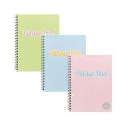 Pukka Pad Pastel Jotta Pad A4 Assorted (Pack of 3) 2010-Pst
