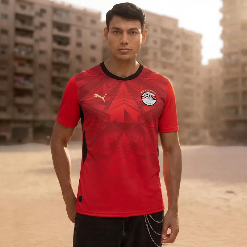 Puma Egypt 26 Home Football Shirt
