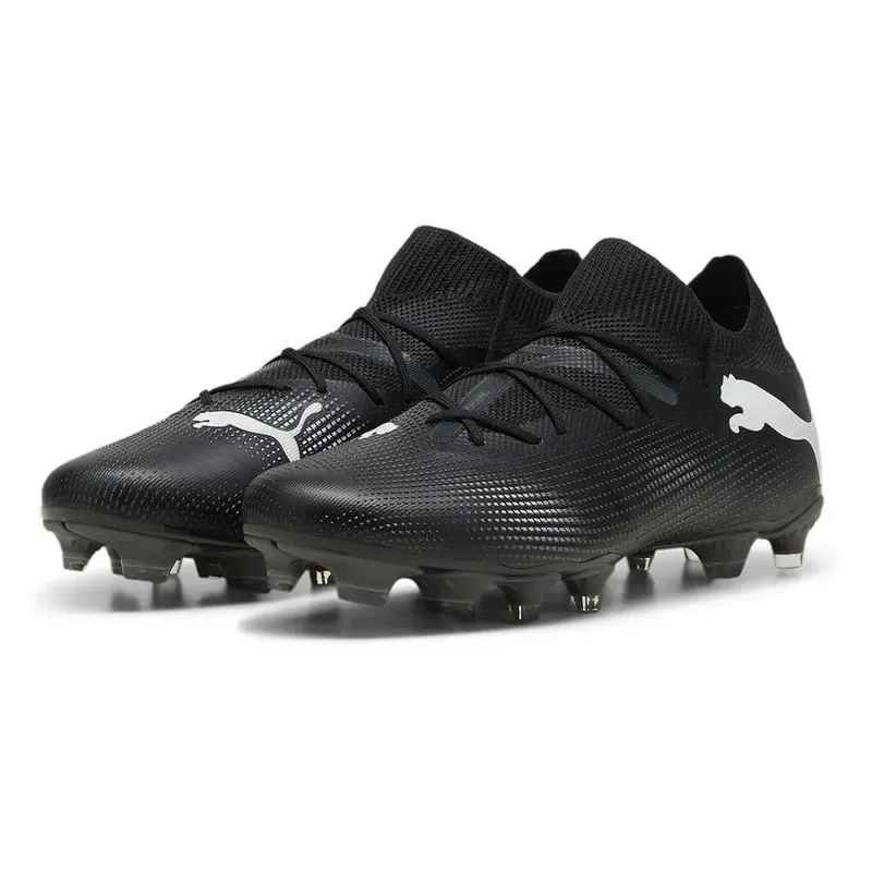 Puma Future 7 Match Fg/ag Football Boots Black / White UK 9 Men