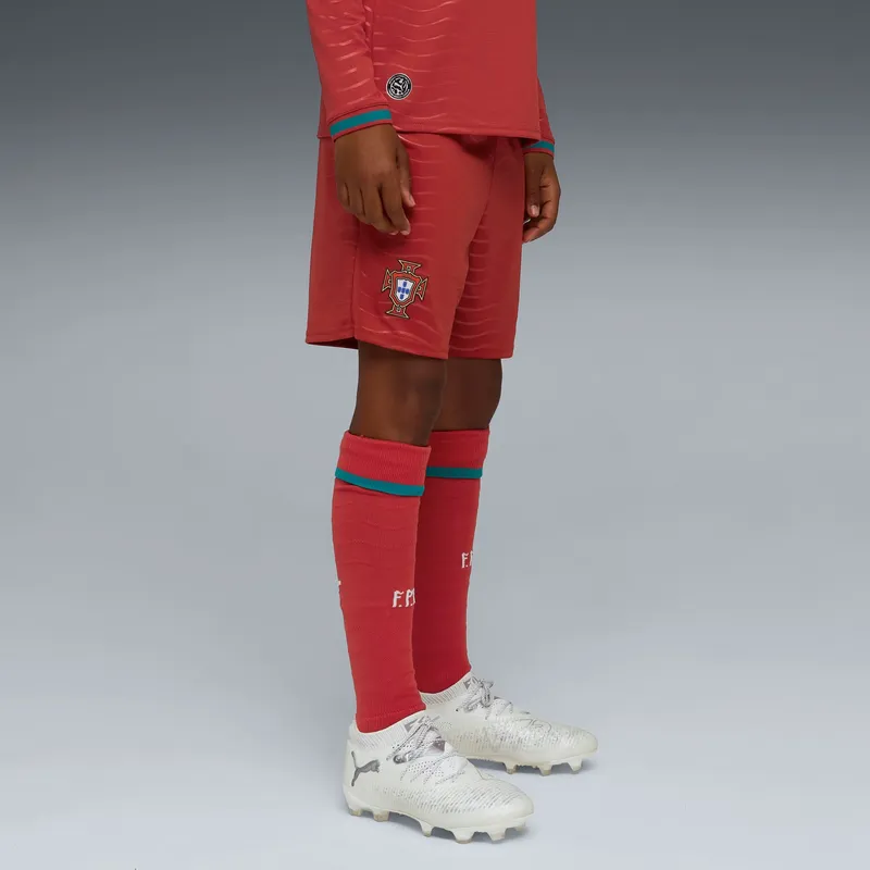 Portugal Junior 2026 2027 Home Shorts Red Size: 2XL Red 2XL