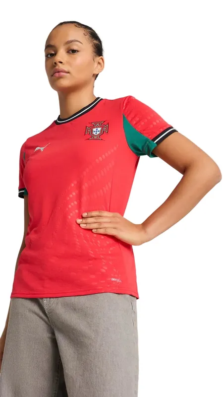 Puma Portugal Women's 25 Home Football Shirt - Women's Small Women's