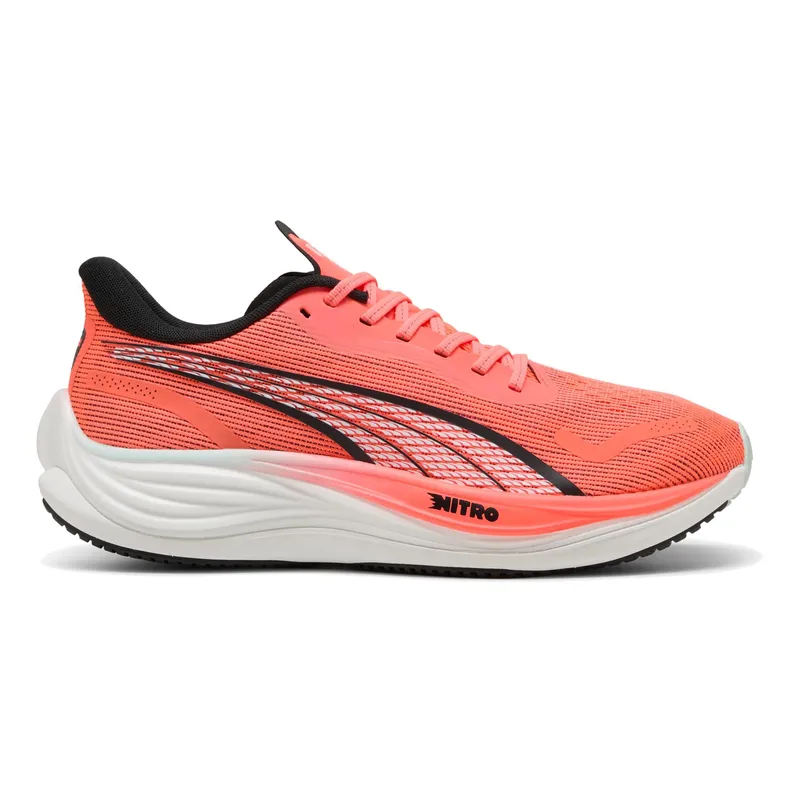 Puma Velocity Nitro 3 Neutral Running Shoe Men-Red.Black - red - Size: 7