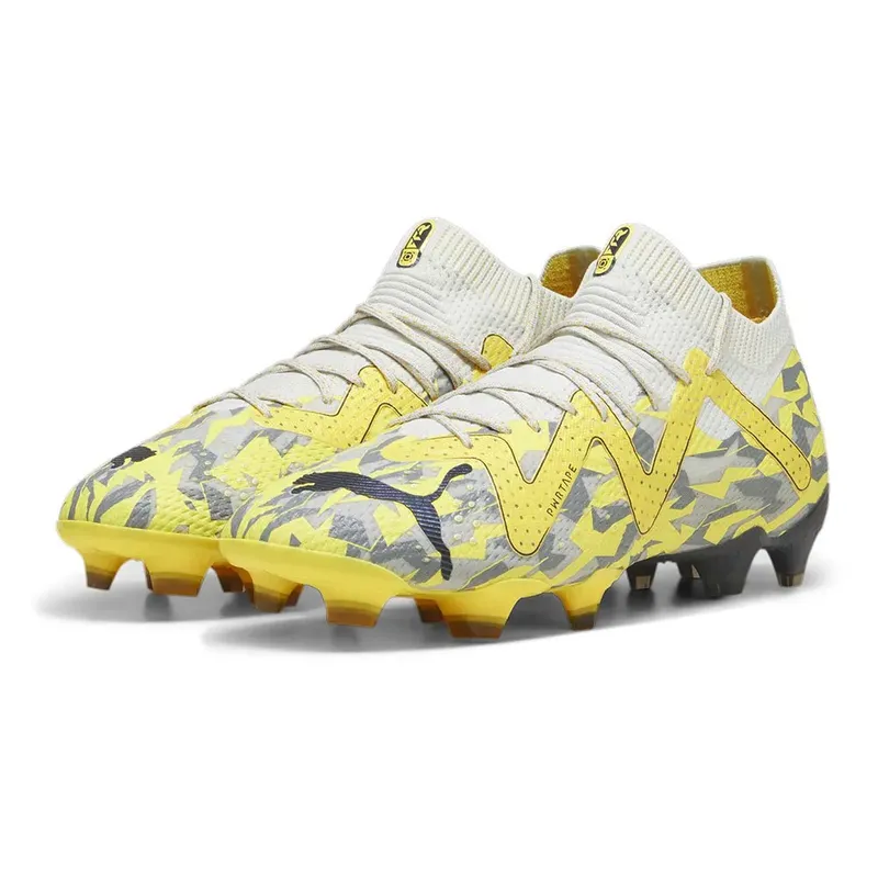 Puma Womens Future Ultimate Fg/ag Football Boots - Yellow - Size Uk 6