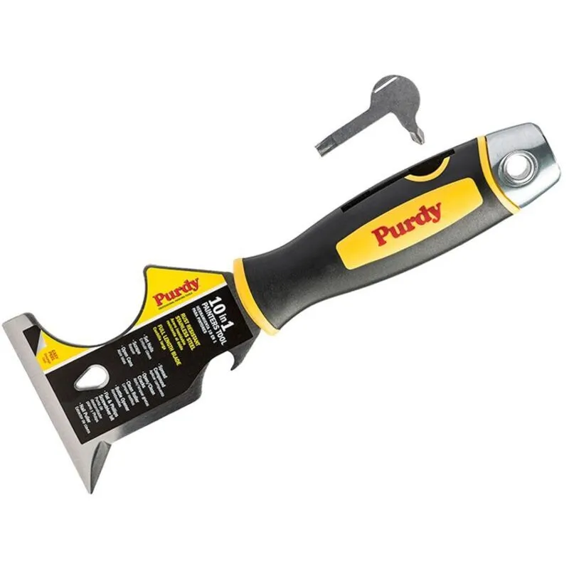 Purdy Premium 10 in 1 Multi-Tool Scraper Hammer Roller Cleaner Nail Puller