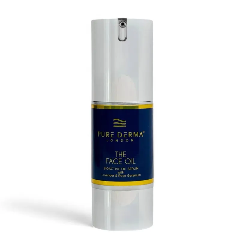 Pure Derma London Unisex The Face Oil in Yellow Size: 30ml Yellow 30ml female