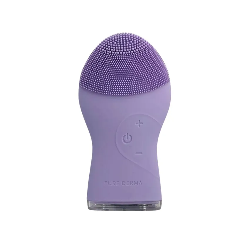 Pure Derma London Ultrasonic Facial Cleansing Brush in Lilac - Lilac