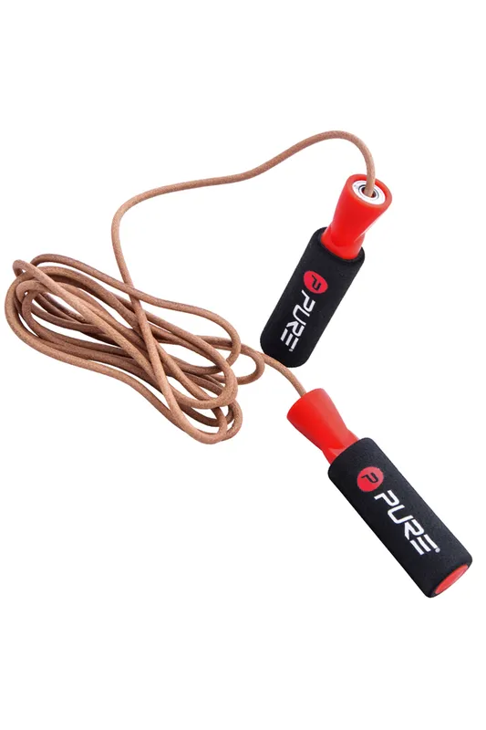 Pure2Improve 275cm Leather Jump Rope - - Size: Onesize