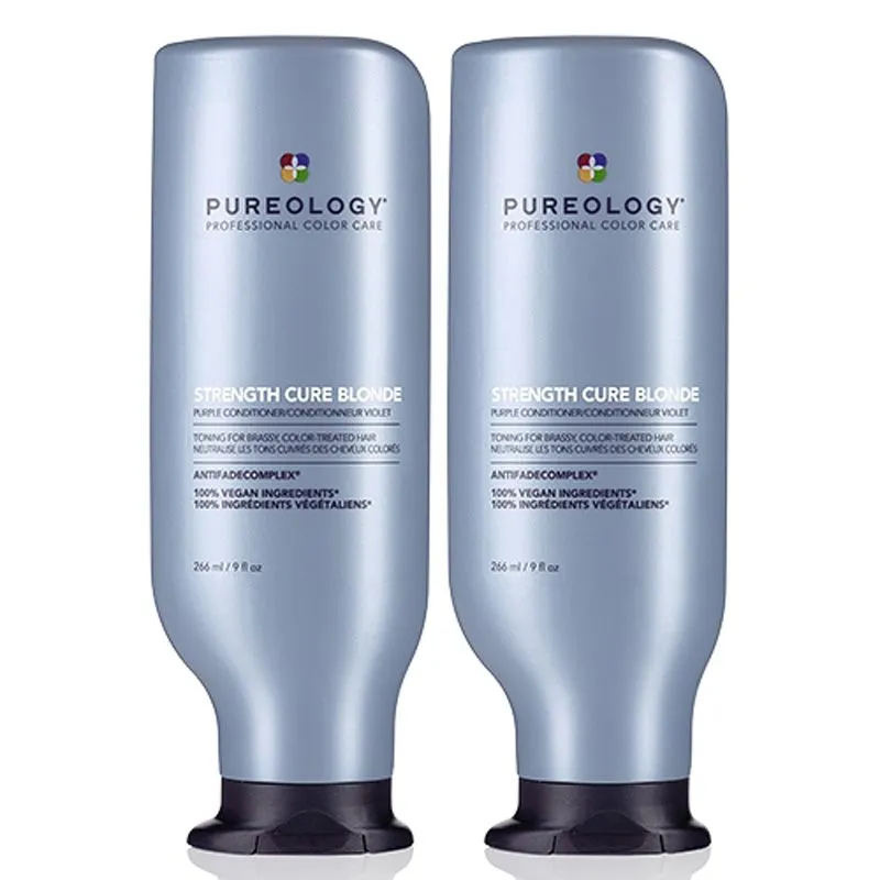 Pureology Strength Cure Blonde Conditioner 266ml Double