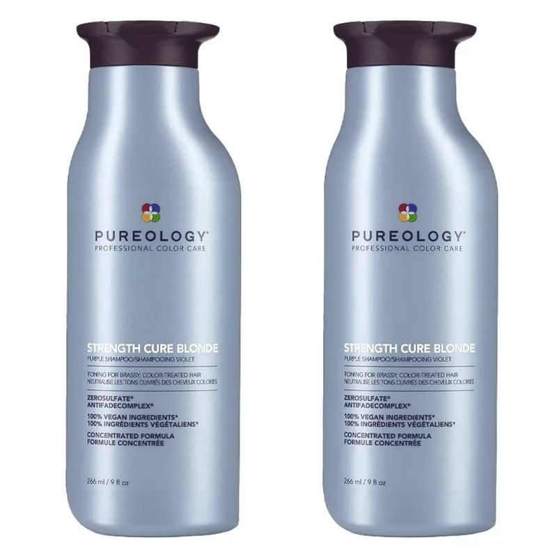 Pureology Strength Cure Blonde Shampoo 266ml Double
