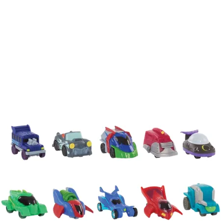 Pyjamasheltene Pyjama Heroes Micro Deluxe Cars - 10 pcs