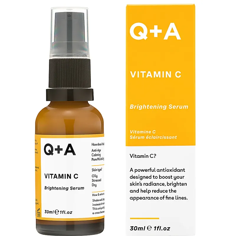 Q and A Q+A Vitamin C Brightening Serum