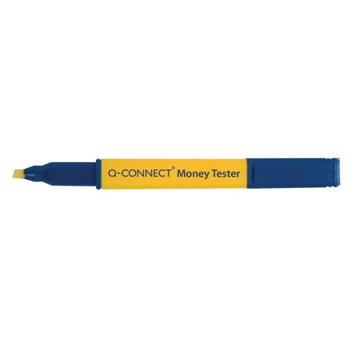 Q-Connect Counterfeit Detector Pen (Pack of 10) Ref KF14621