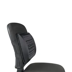 Q-Connect Foam Back Support Black Ref KF15412