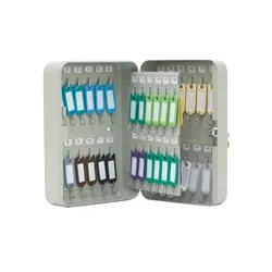 Q-Connect Pearl Grey 48-Key Cabinet KF04027