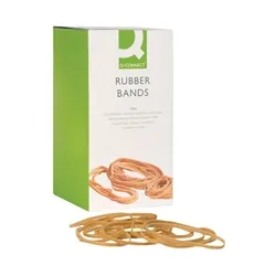 Q-Connect Rubber Bands No.34 101.6 x 3.2mm 500g Ref KF10539