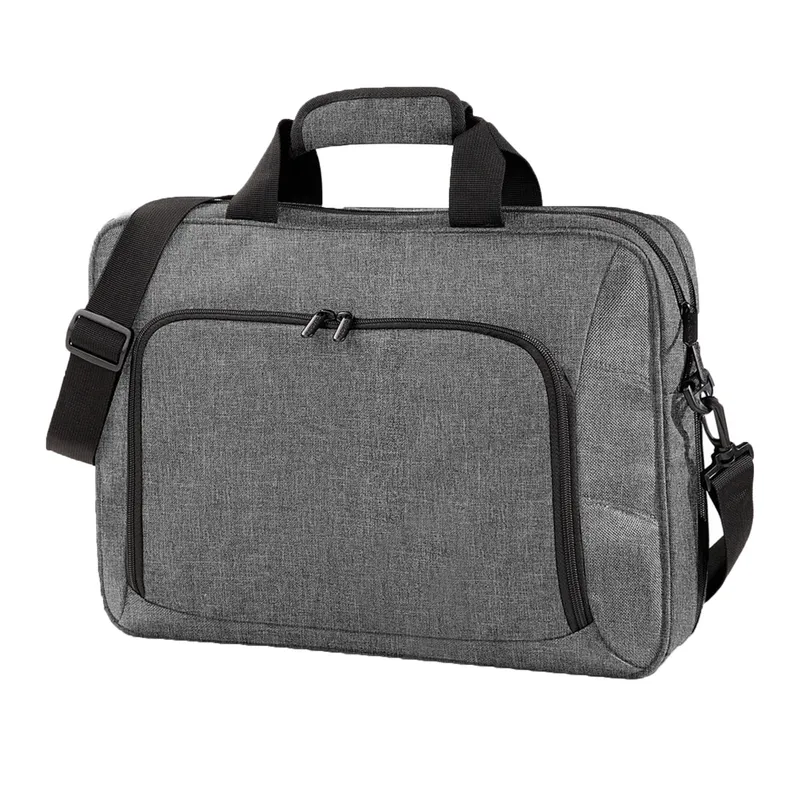 Quadra Men's Executive Digital Office Bag (17inch Laptop Compatible) in Grey Grey