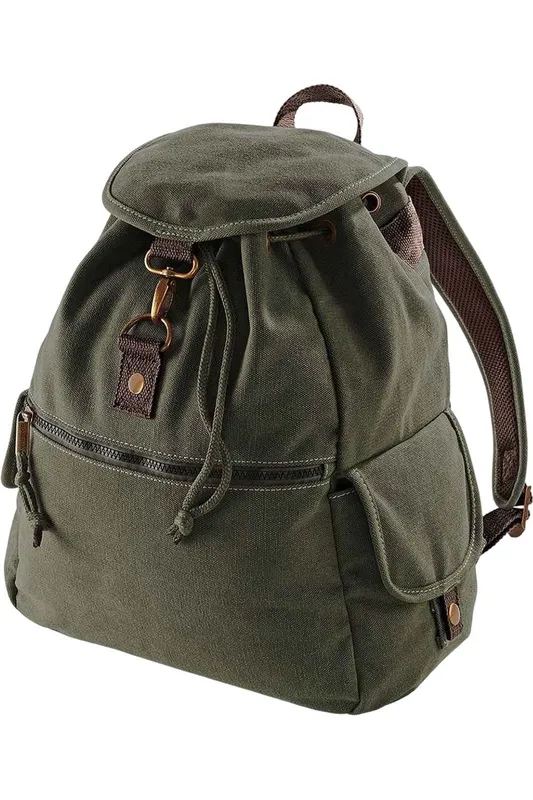 Quadra Unisex Vintage Backpack 18 Litres