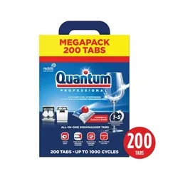 Quantum Professional All In One Dishwasher Tablets 2X100 (Pack 200)