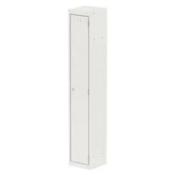 Qube Locker 1 Door 1800mm High White
