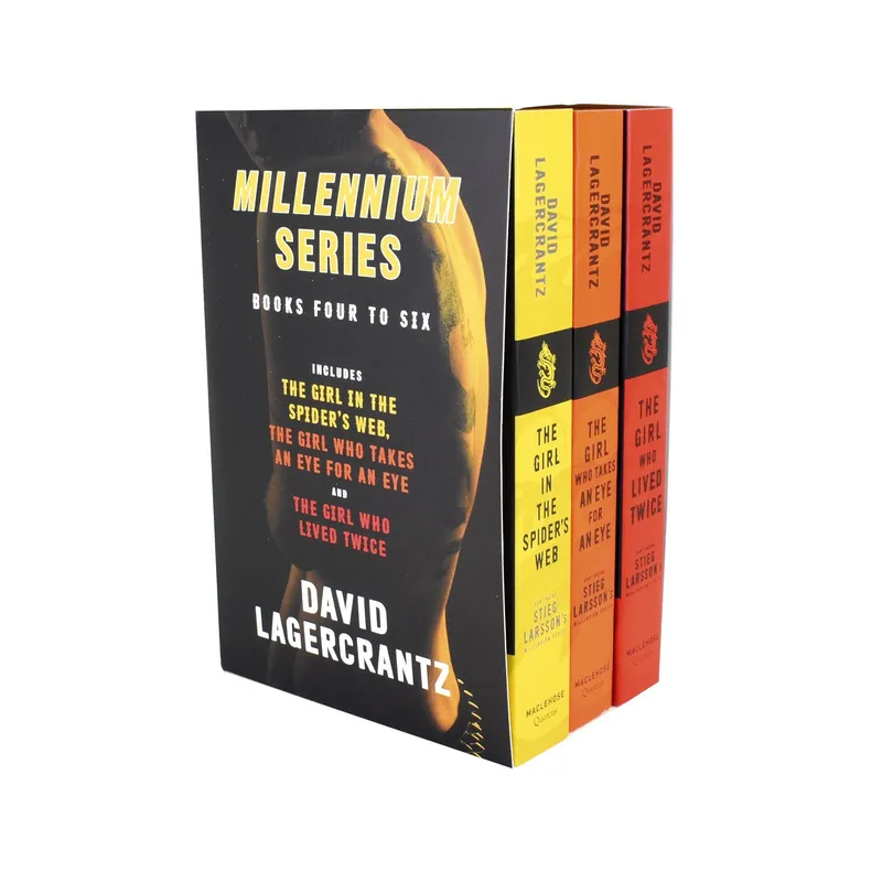 Stieg Larssons Millennium Series 3 Books Collection Box Set (Books 4 To 6) By David Lagercrantz – Adult – Paperback Quercus Publishing