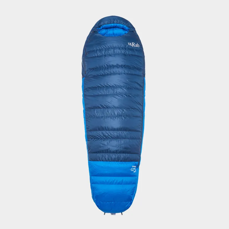 Rab Ascent Down Sleeping Bag -12°C Tempest Blue/Maya Blue One Size Unisex