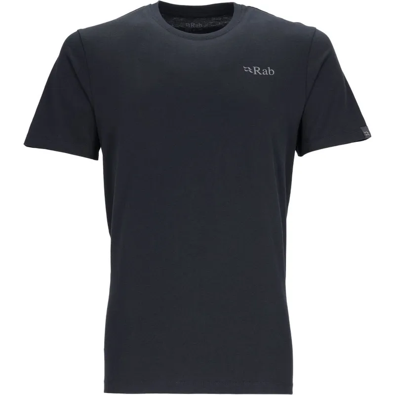 Rab Men's Stance Mountain T-Shirt Black