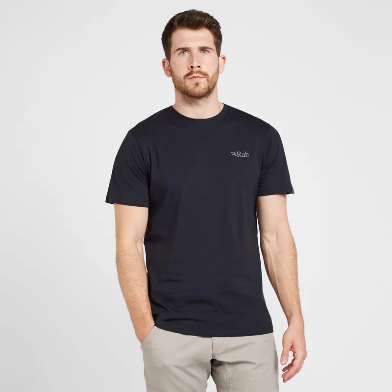 Rab Men's Stance Mountain T-Shirt Black