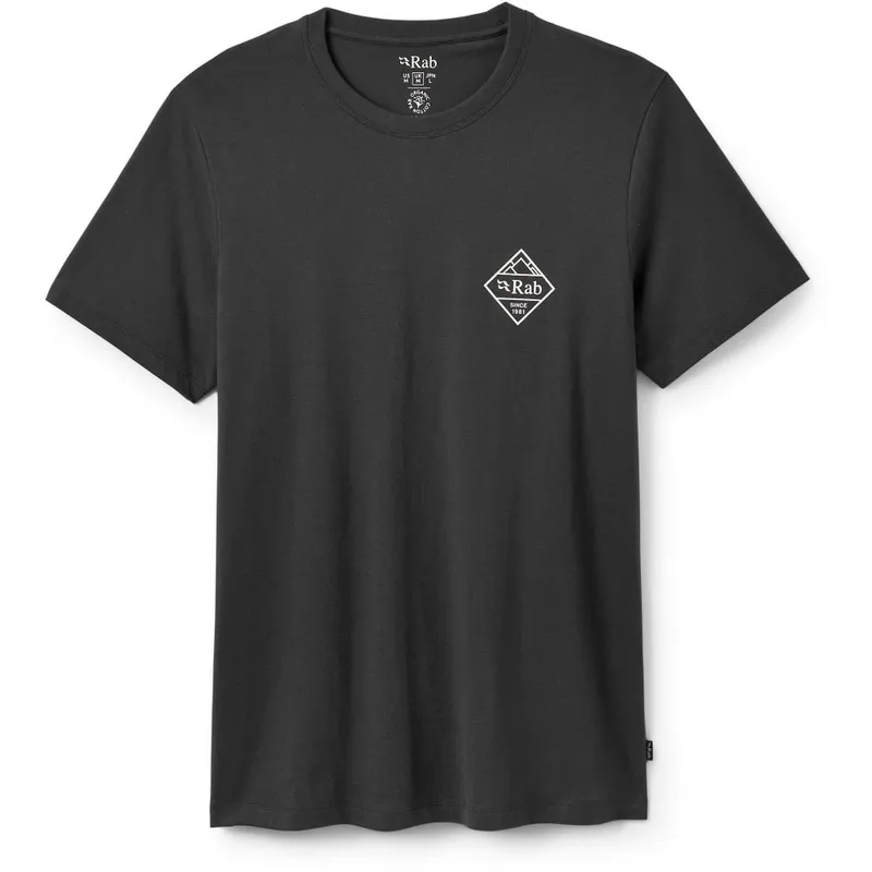 Rab Men's Stance Stamp Tee Grey