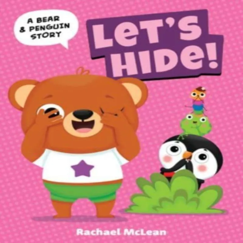Rachael McLean Let's Hide Board book Book Multicolor