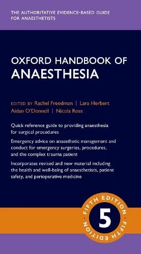 Rachel Freedman Oxford Handbook of Anaesthesia