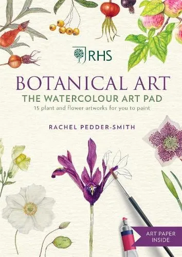 Rachel Pedder-Smith Rhs Botanical Art Watercolour Art Pad