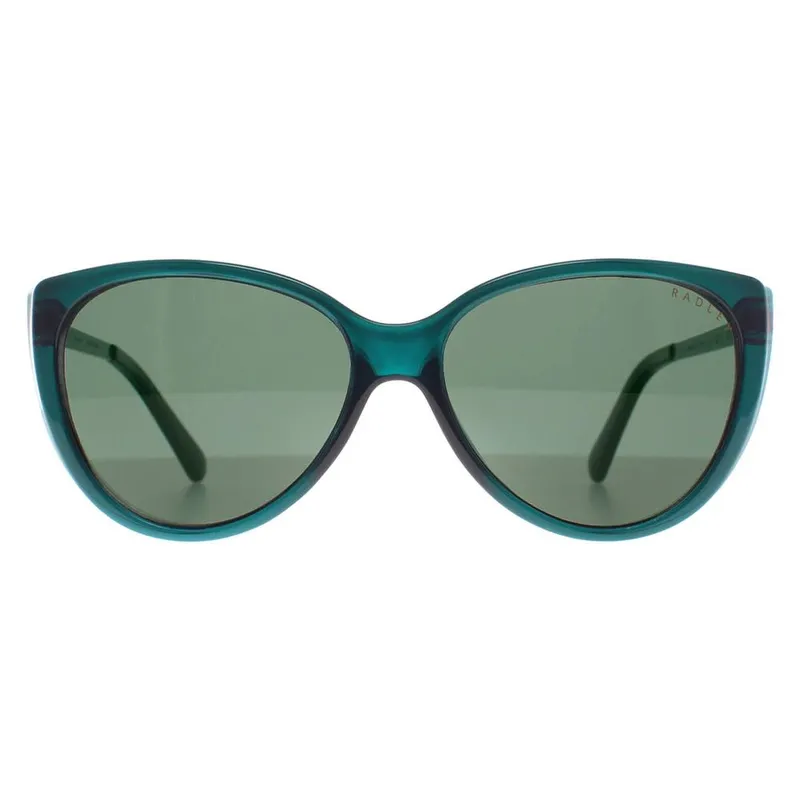 Radley Women's Cat Eye Transparent Green Grey Genna in Blue Blue