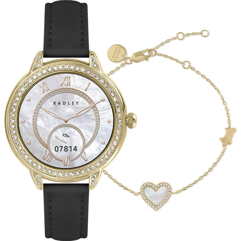 Radley Women's RYS33-2176-Set Series 37mm Watch in Black Black female