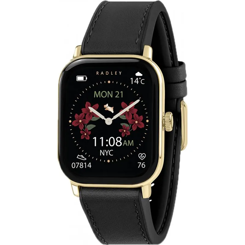 Radley Women's RYS56-2186 Series 34mm Watch in Black Black One Size
