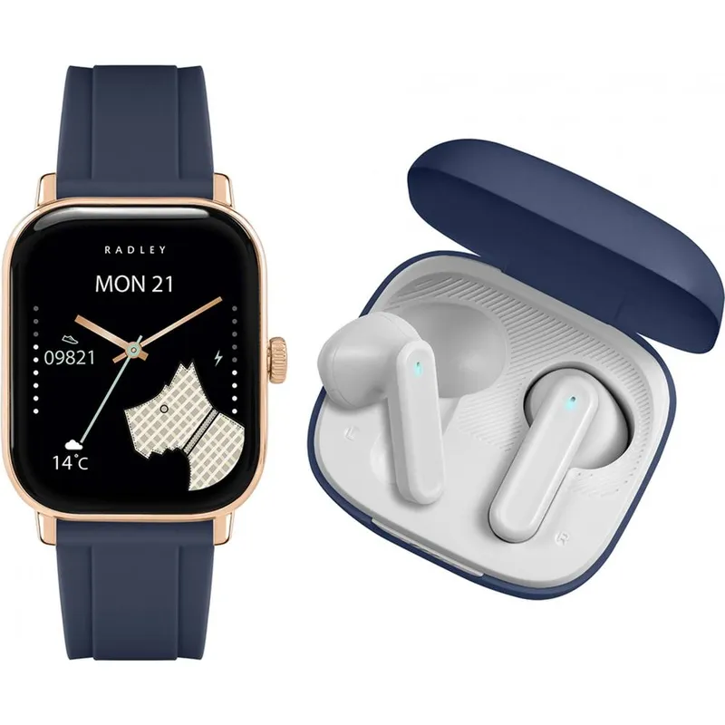 Radley Women's RYS56-2190-Tws Series 34mm Watch in Blue - Blue