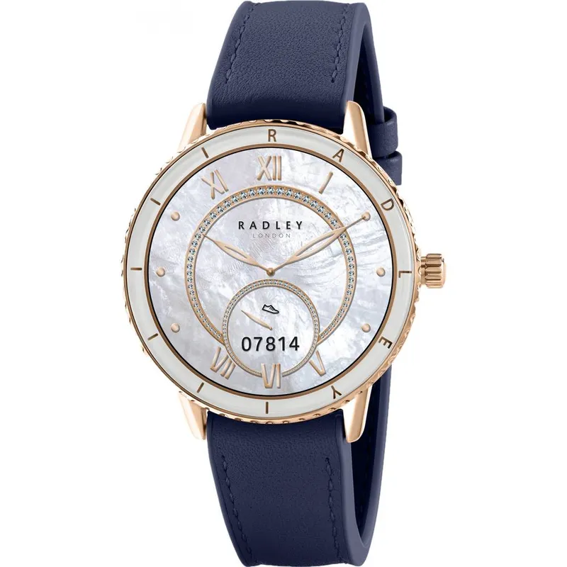 Radley Women's RYS57-2202 Series 38mm Watch in Blue Blue One Size