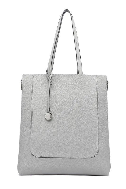 Raffaella Women's Large twin handle shopping bag in Stone - Stone