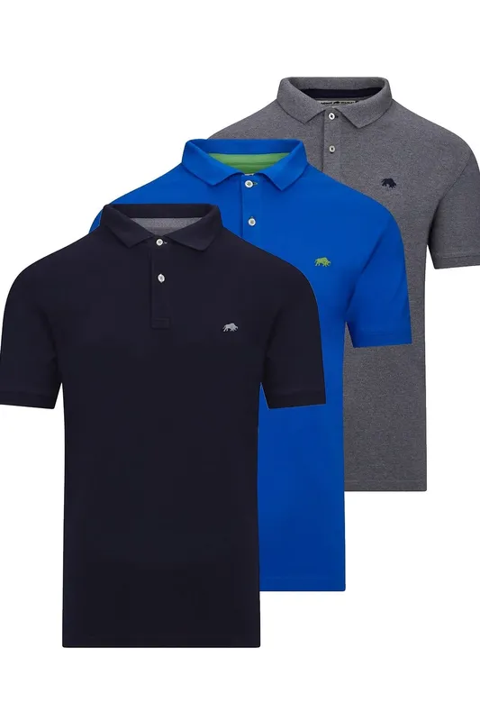 Raging Bull Multipack Classic Mens Polo