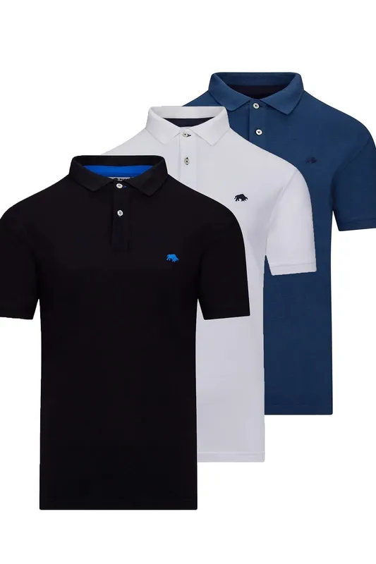 Raging Bull Multipack Classic Mens Polo